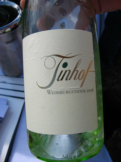 Tinhof Weissburgunder Qualitatswein, Burgenland Austria