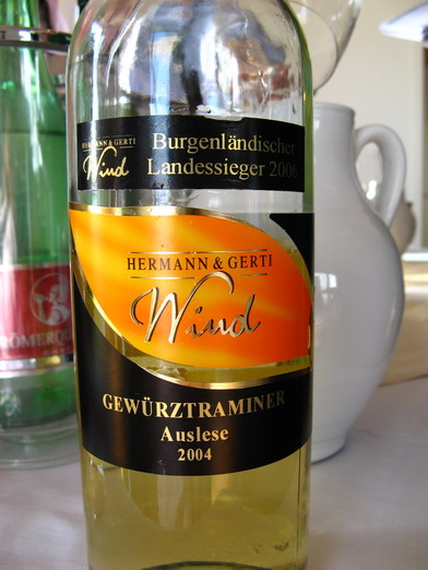 Hermann & Gerti Wind Gewurztraminer Auslese, Burgenland Austria