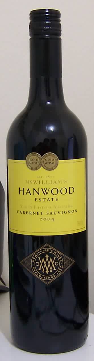 Mcwilliams hanwood cabernet sauvignon