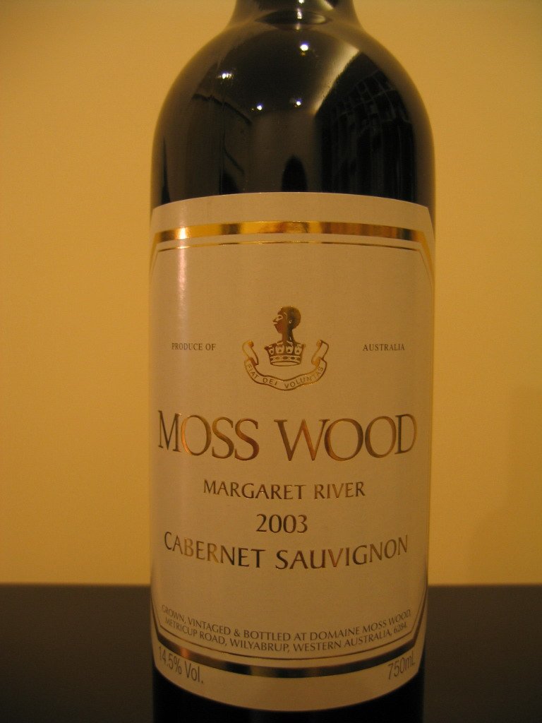 MOSS WOOD MARGARET RIVER CABERNET SAUVIGNON