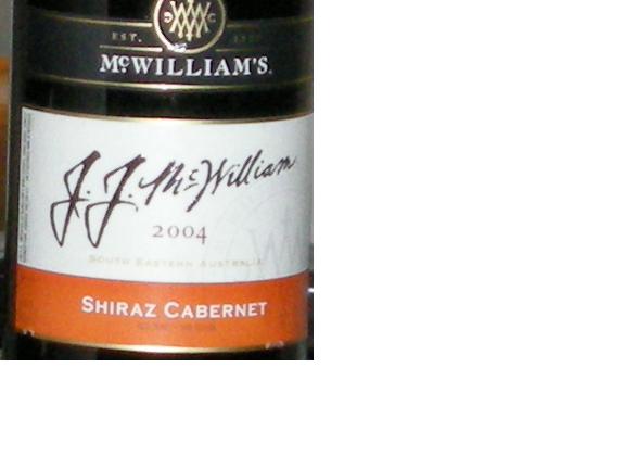 J.J .MCWILLIAM'S SHIRAZ CABERNET