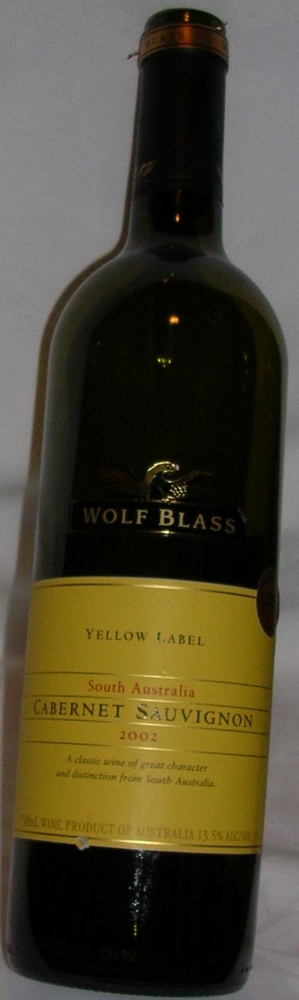 Wolf Blass Yellow Label Cabernet Sauvignon
