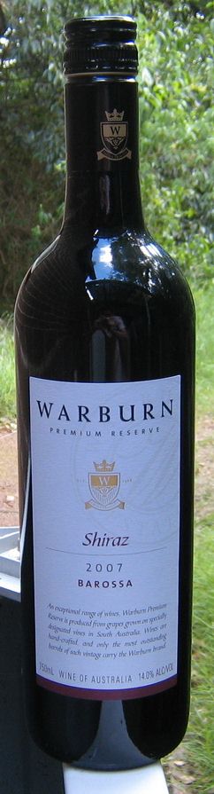 Warburn Premium Reserve Shiraz