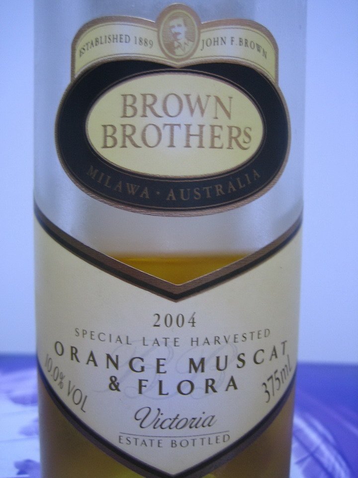 BROWN BROTHERS Orange Muscat&Flora