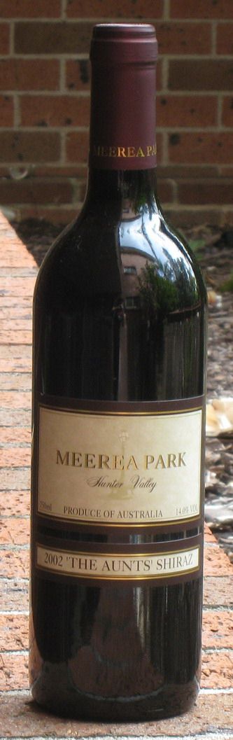 Meerea Park The Aunt's Shiraz