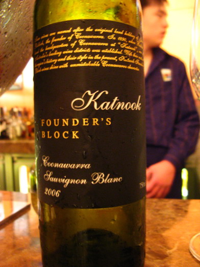 Katnock Estate Coonawarra Sauvignon Blanc 