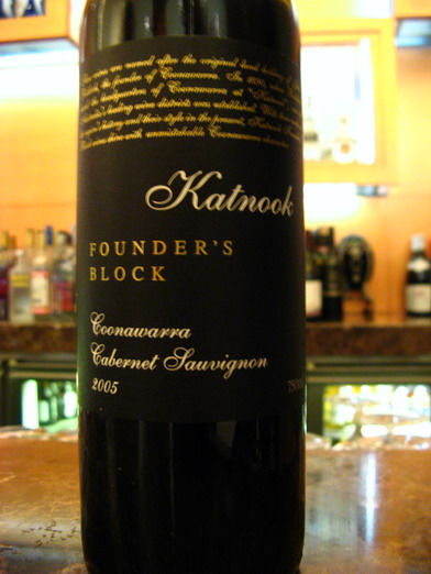 Katnock Estate Coonawarra Cabernet Sauvignon 