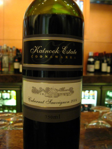 Katnock Estate Coonawarra Cabernet Sauvignon