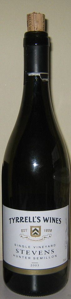 Tyrrell's Wines Stevens Semillon