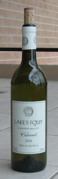 Lake's Folly Cabernets