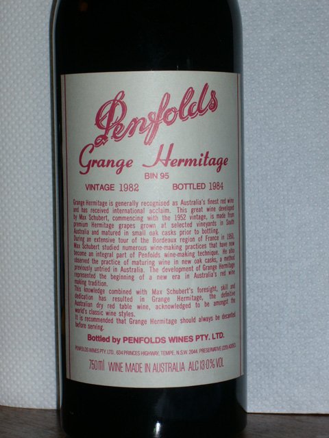 penfolds Grange