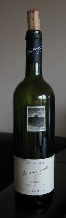 Jacob's Creek Centerary Hill Shiraz