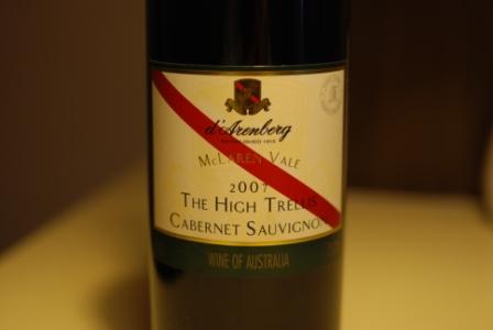 D'Arenberg High Trellis Cabernet Sauvignon