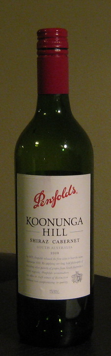 Penfolds Koonunga Hill Shiraz Cabernet