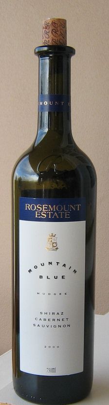 Rosemount Mountain Blue Shiraz Cabernet Sauvignon