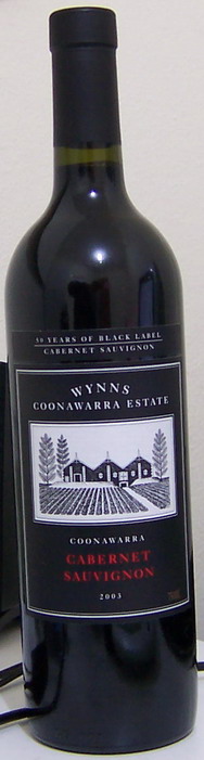 Wynns coonawarra estate cabernet sauvignon