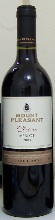 McWilliams Mount Pleasant Classic Merlot