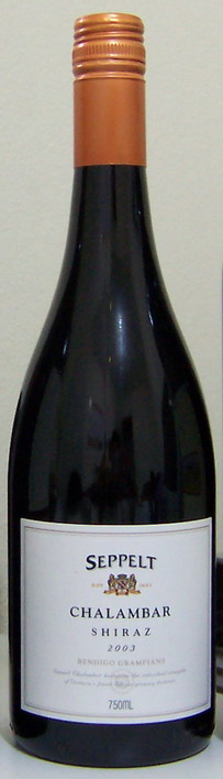 Seppelt Chalambar shiraz