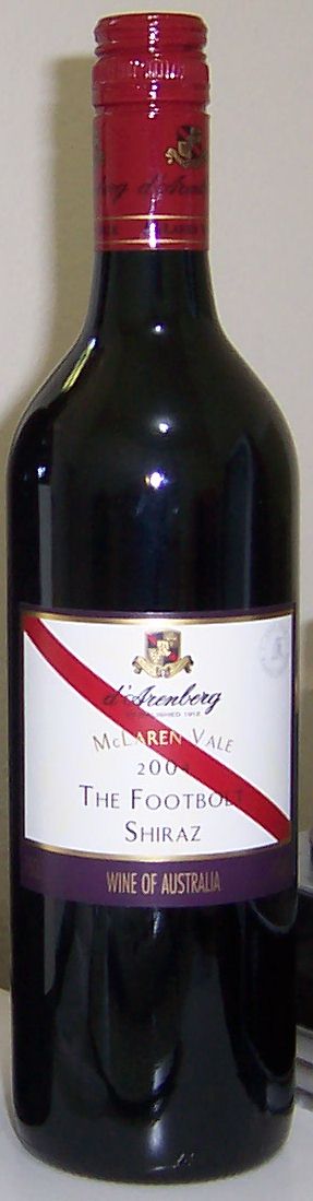 D'Arenberg Footbolt Shiraz