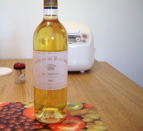 carmes de rieussec sauternes