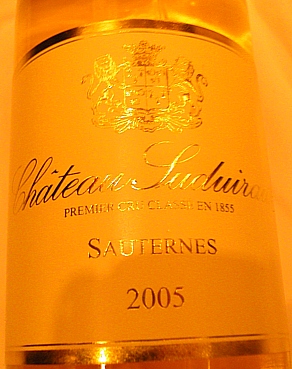 Chateau Suduiraut Sauternes