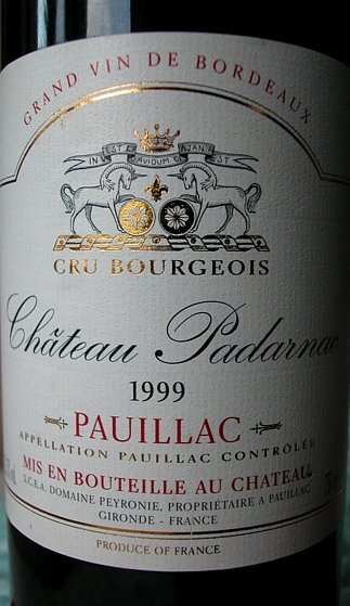 Chateau Padarnac Pauillac