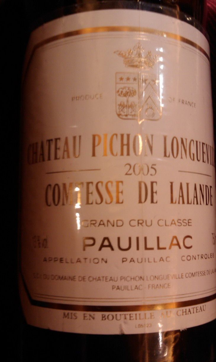 Chateau Pichon Longueville Comtesse de Lalande