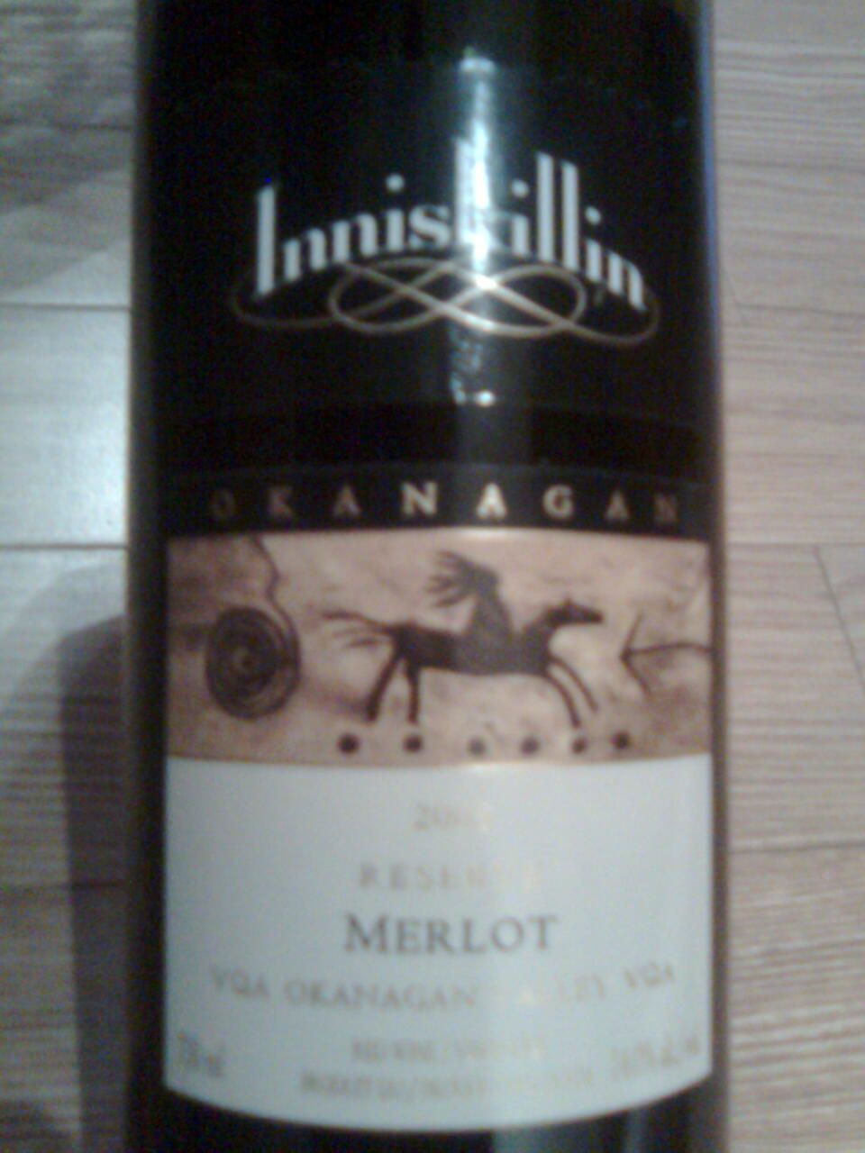 INNISKILLIN RESERVE MERLOT