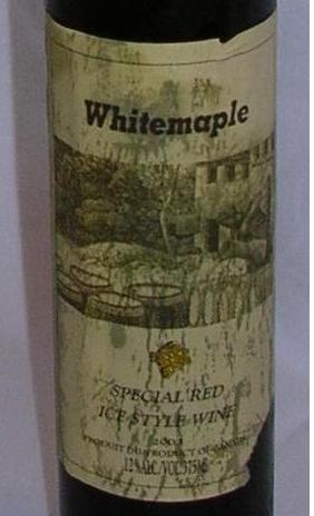 Special Red Ice Style Wine