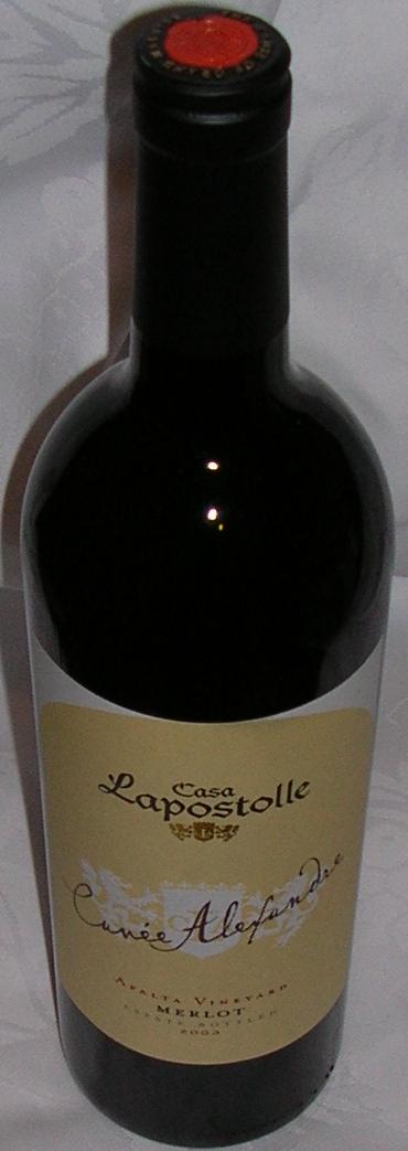 Casa Lapostolle Merlot Cuvee Alexandre