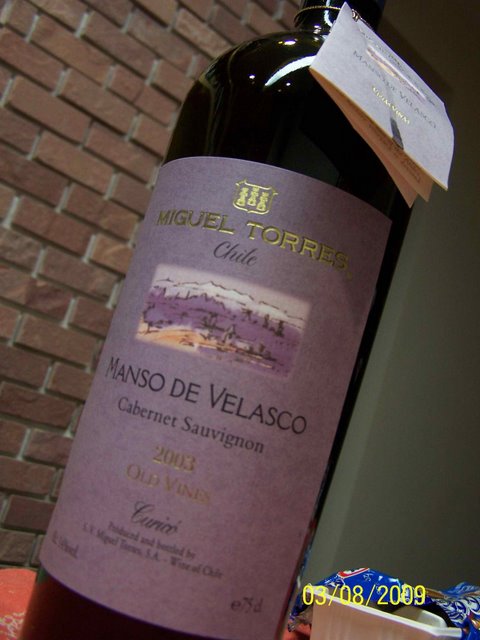 Manso de Velasco Cabernet Sauvignon Old Vine
