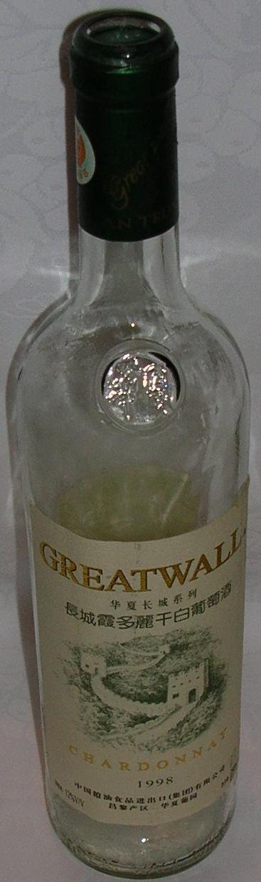 長城霞多麗干白葡萄酒