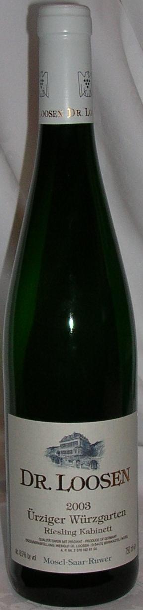 Dr. Loosen Urziger Wurzgarten Riesling Kabinett