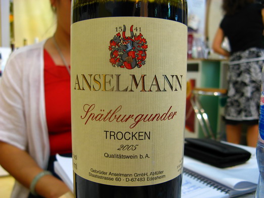 Anselmann, Spatburgunder QbA Troken, Pfalz