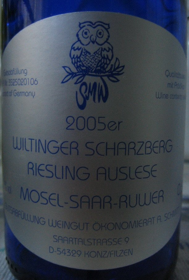 Wiltinger Scharzberg Riesling Auslese