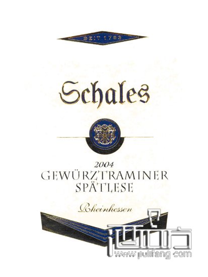 SCHALES GEWURZTRAMINER SPATLESE 2006