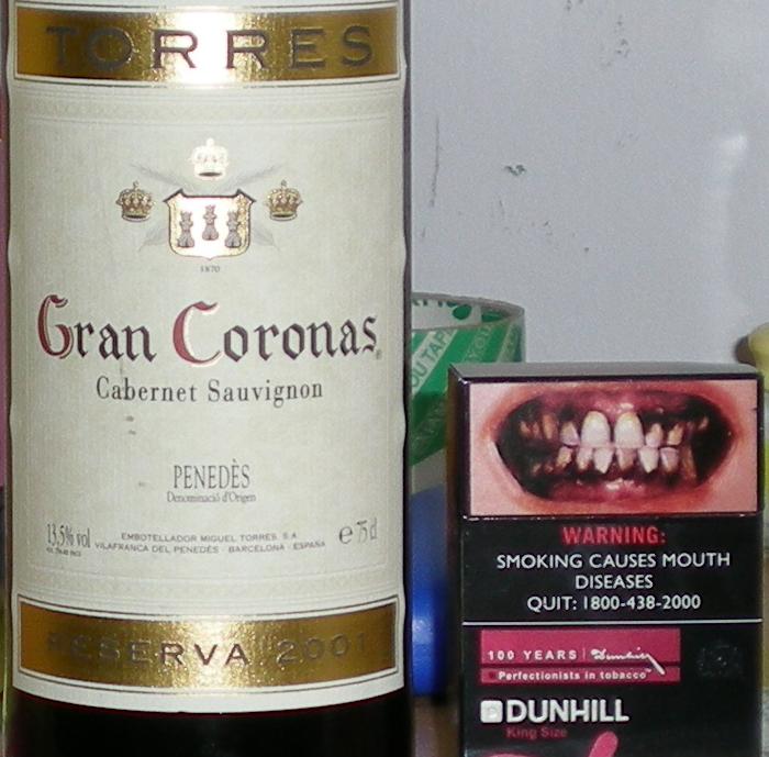 torres gran coronas reseve cabernet sauvignon