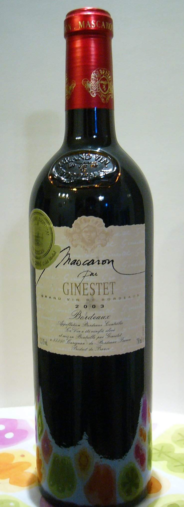 Ginestet Grand Vin De Bordeaux