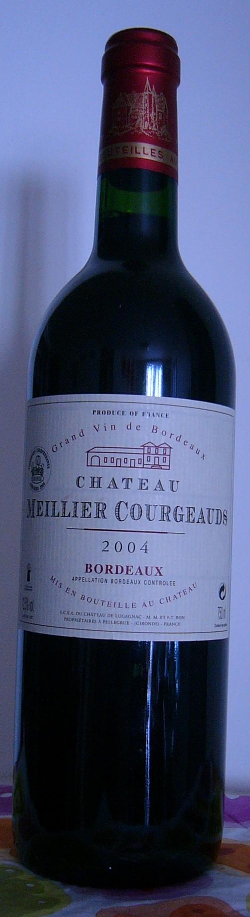 Chateau Meillier Courgeauds