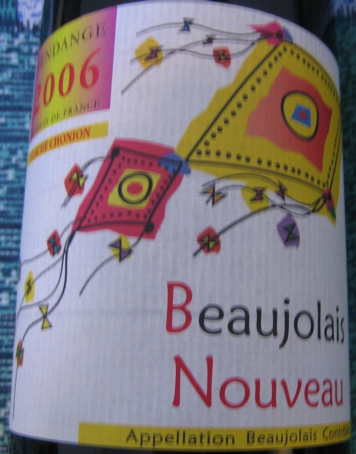claude chonion Beaujolais Nouveau