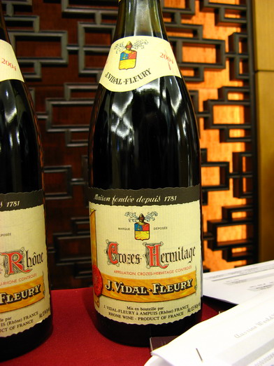 J Vidal Fleury Crozes Hermitage