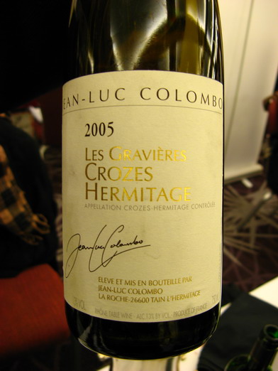 Jean Luc Colombo, Crozes Hermitage Blanc 