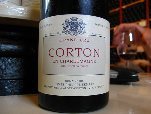 Domaine Comte Senard Corton Rouge en Charlemagne Grand Cru