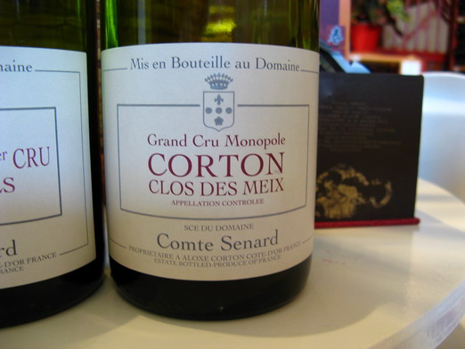 Domaine Comte Senard Corton Clos des Meix Monopole Grand Cru