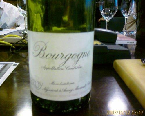 Bourgogne blanc