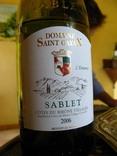 Domaine Saint Gayan, Cotes du Rhone Village Blanc 