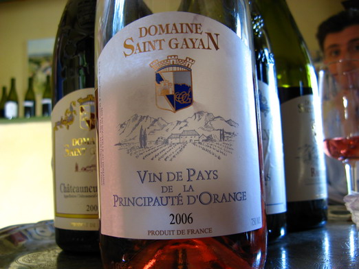 Domaine Saint Gayan, Rose Vin de Pays de la Principaute d'Orange