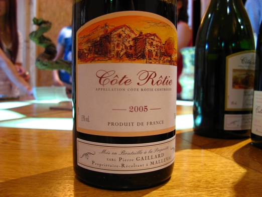 Pierre Gaillard, Cote Rotie