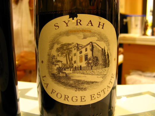 La Forge Estate, Syrah 