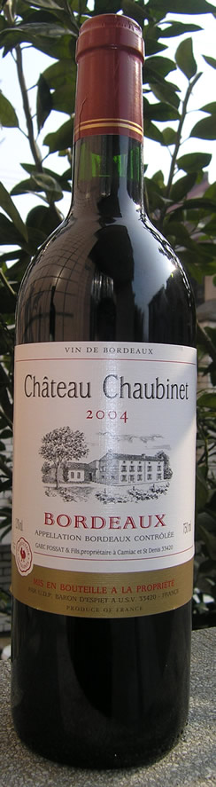 Chateau Chaubinet Bordeaux
